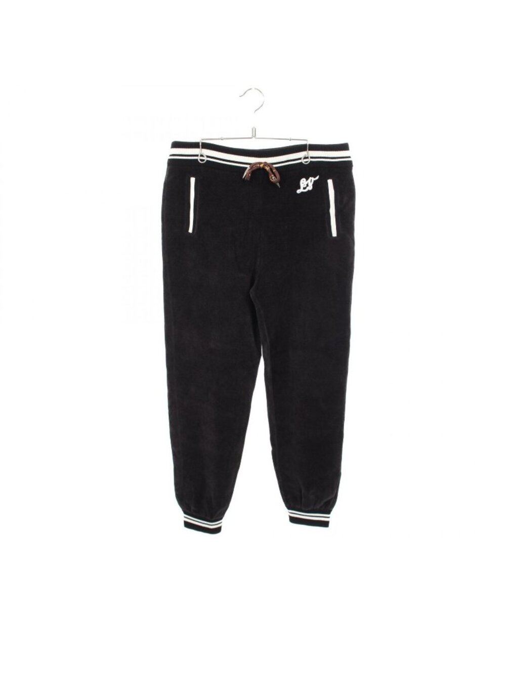 Louis Vuitton Pants Monogram Drawstring Xzu Wool Cotton